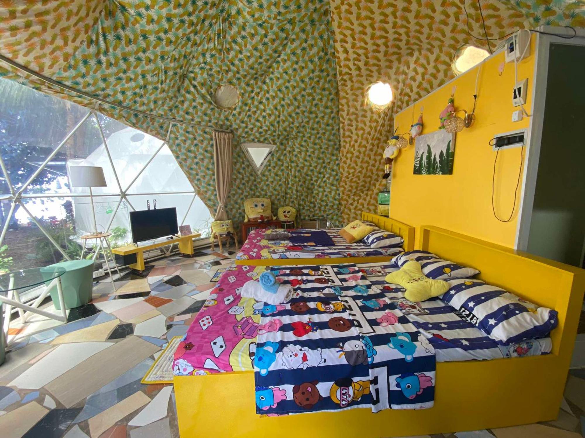 Glamping Dome Dauin Beach Resort Экстерьер фото