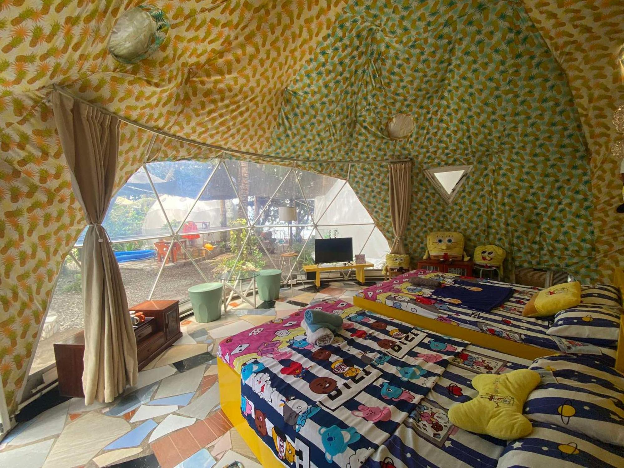 Glamping Dome Dauin Beach Resort Экстерьер фото