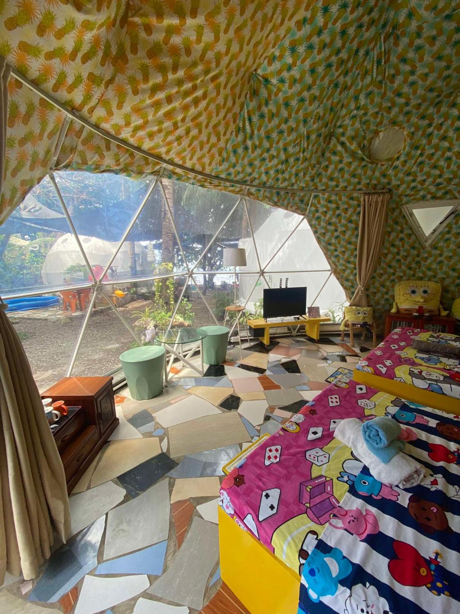 Glamping Dome Dauin Beach Resort Экстерьер фото